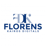 Official website logo for florens kairos digitals. Digital marketing for small businesses