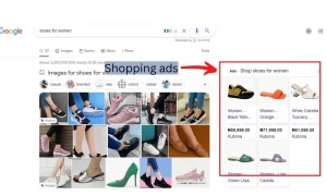 Google shopping ad