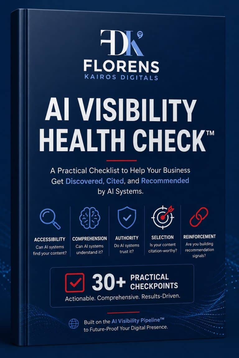 Free SEO tool dowmload: AI Visibity Checklist